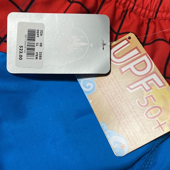 NEW Disney Marvel Spider-Man Swim Shorts / Trunks - Picture 3 of 4